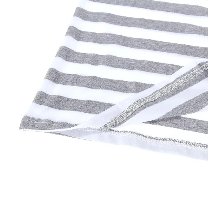 Top New Striped Short-Sleeve Lace Patchwork Loose Cotton O Neck T-Shirt Fashion Women Casual Lace T-Shirts 3