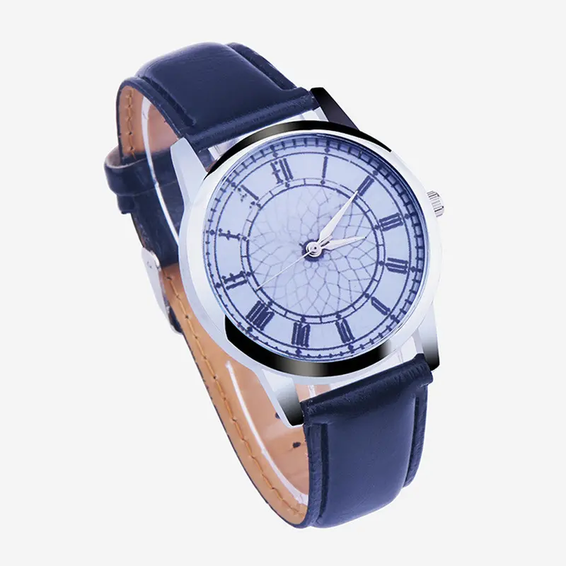 Top Simple Women Men Watches Faux Leather Dress Watches Relogio Feminino Clock Best Gift 1