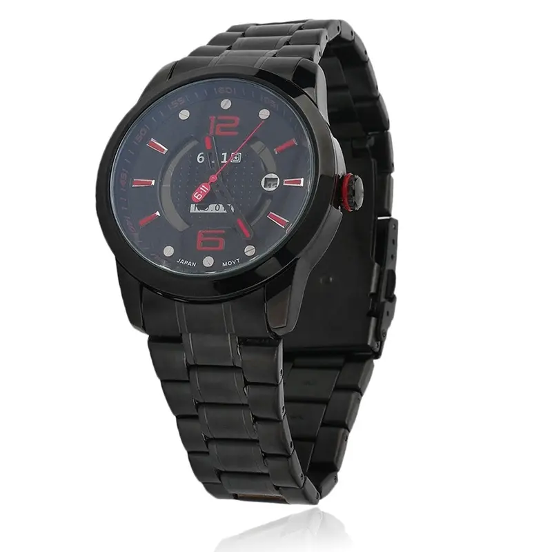 Topstylish Luxury Outdoor Army Military Full Steel Wristwatch Casual Sport Quartz Watch Relogio Masculino 1