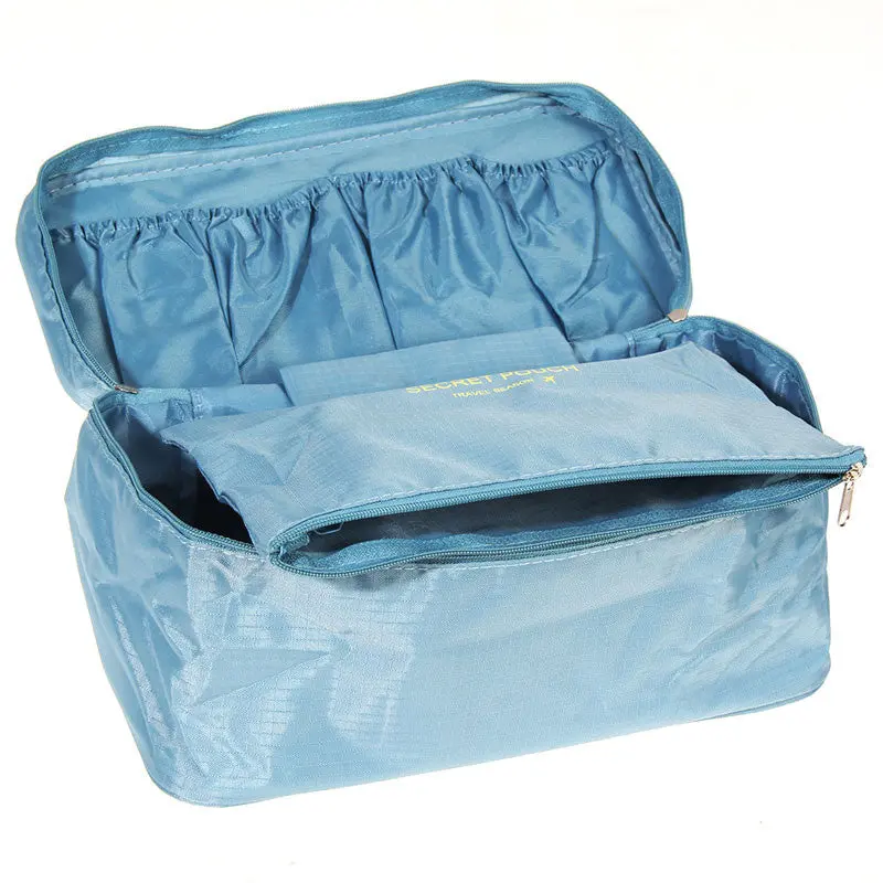 Travel Organizer Bra Underwear Pouch Cosmetic Bag Portable Luggage Storage 2