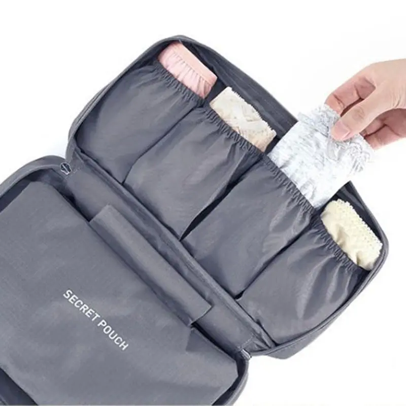 Travel Organizer Bra Underwear Pouch Cosmetic Bag Portable Luggage Storage 3
