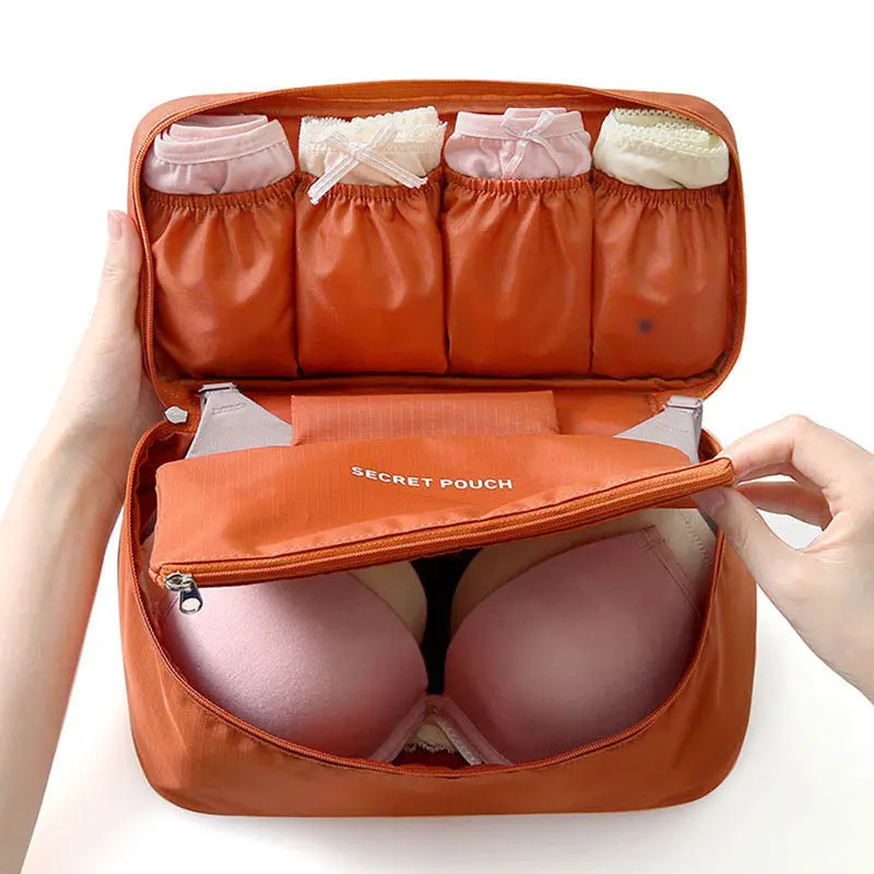Travel Organizer Bra Underwear Pouch Cosmetic Bag Portable Luggage Storage 6