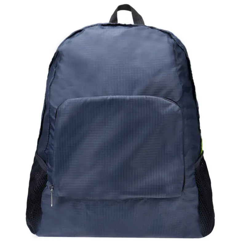 Travel Portable Folding Shoulder Bag Rucksack Women Men's Backpack Women's Solid Schoolbag For Teenagers 3