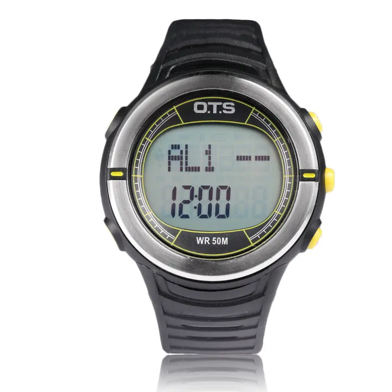 Trendy Design Round Shape Multifunctional Intelligent Smart Meter Step Counter Digital Watch Sport Type Wrist Watch 3