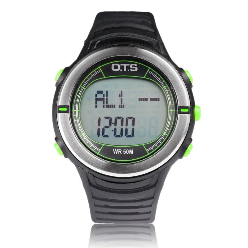 Trendy Design Round Shape Multifunctional Intelligent Smart Meter Step Counter Digital Watch Sport Type Wrist Watch 4