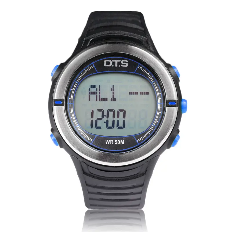 Trendy Design Round Shape Multifunctional Intelligent Smart Meter Step Counter Digital Watch Sport Type Wrist Watch 5
