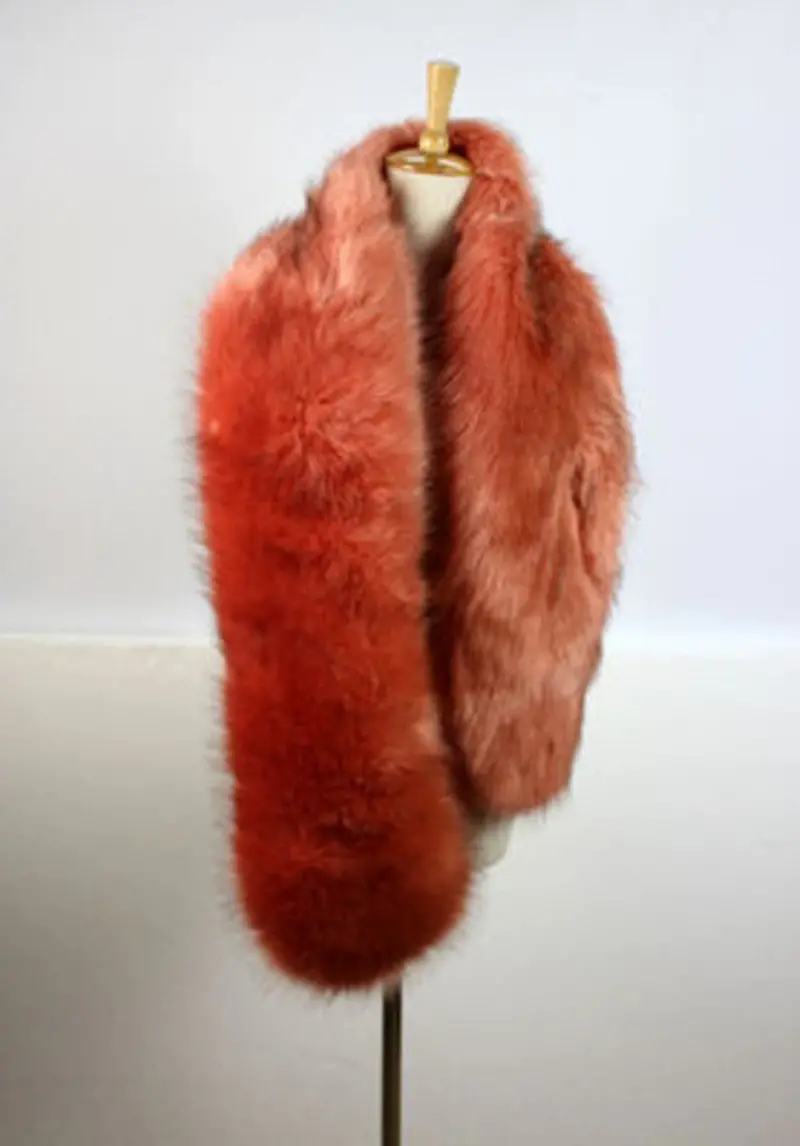 Trendy Hariy Shaggy Faux Fox Fur Warm Long Scarf Collar Women Faux Fur Collar Shawl Cap Scarves 16 Colors 6