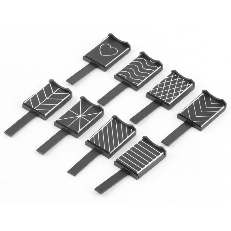 Trendy Patterns Magnet Plate Wand Board Nail Art For Diy 3D Magnetic Polish With 8 Choice 5