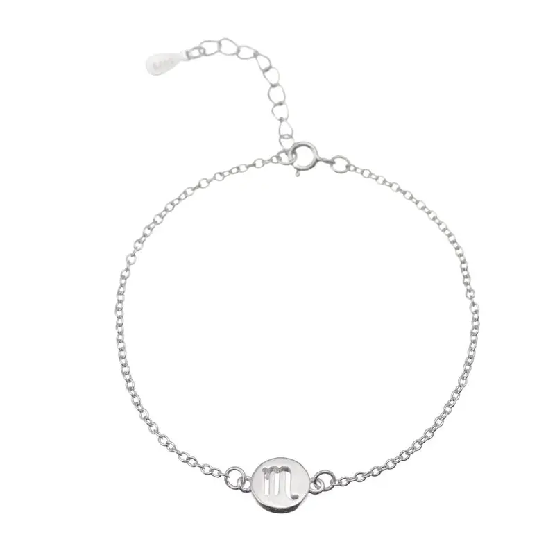 Trendy Scorpio Charm Bracelets Zodiac Constellation Bracelets Gift B056 1