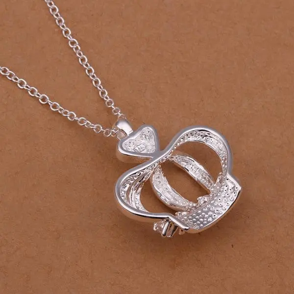 Trendy Silver Pendant Crown Pendant Colar Vintage Margarida112 1