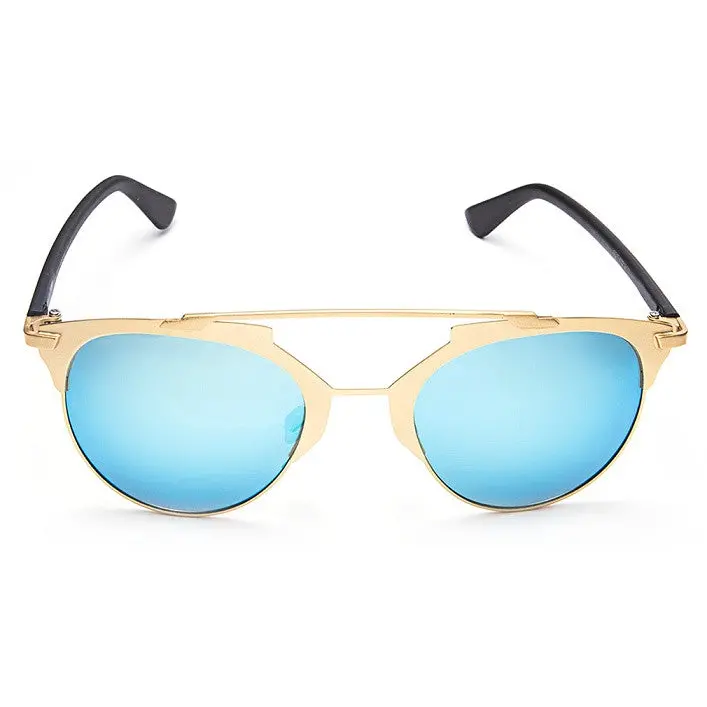 Trendy Stylejogalwear Meta Frame Sunglasses Colorful Lens Eyewear Accessories Uv 400 For Beach Sea 2