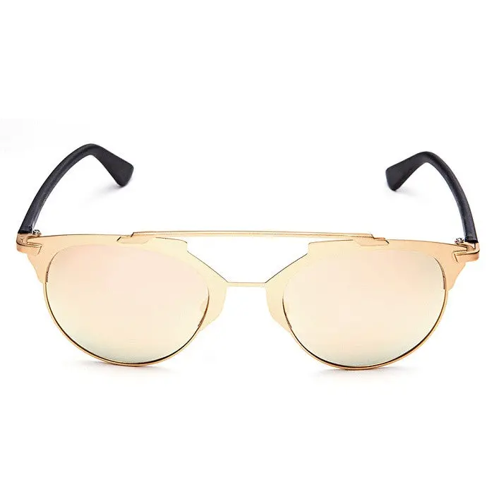 Trendy Stylejogalwear Meta Frame Sunglasses Colorful Lens Eyewear Accessories Uv 400 For Beach Sea 4