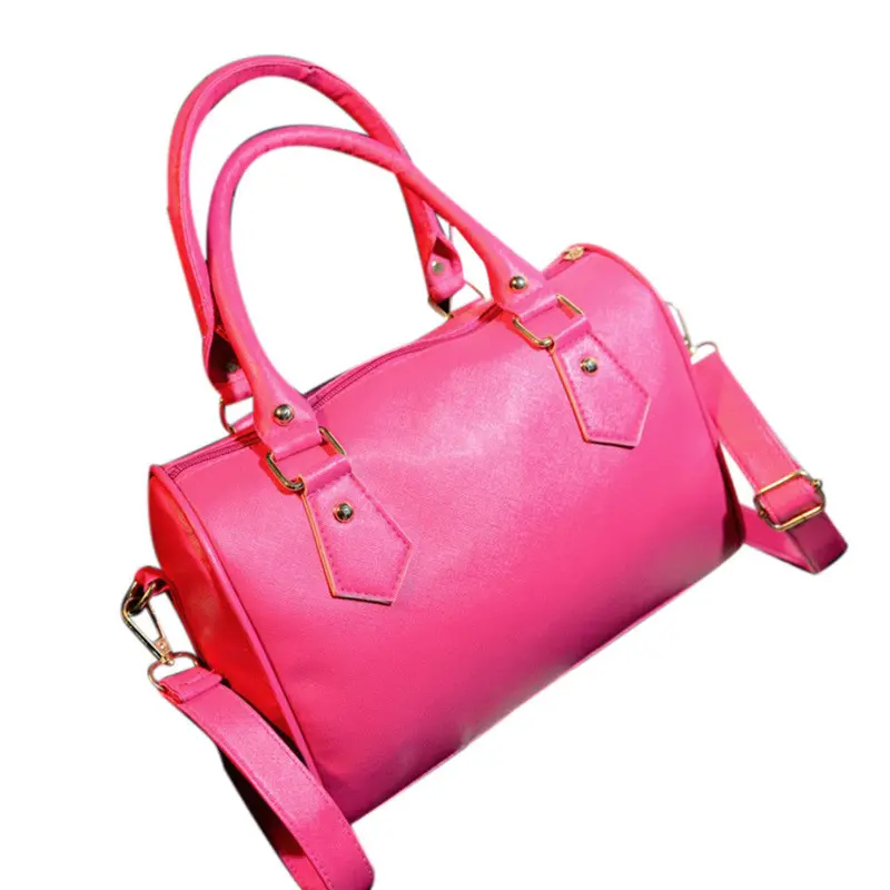 Trendy Women Cylindrical Package Hbag Crossbody Shoulder Bag Tote High Qualit Messenger Bags For Women's Bolsas 2