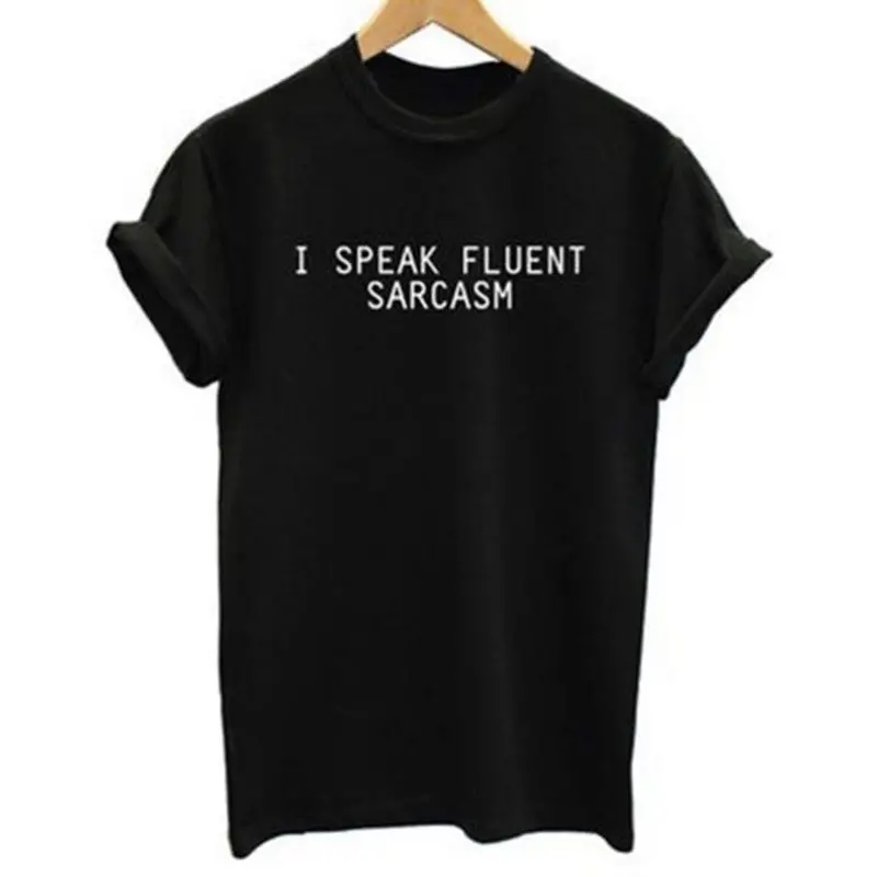 Trendyo Neck Letter Printed T Shirt Funny Letters Printed T-Shirt 6