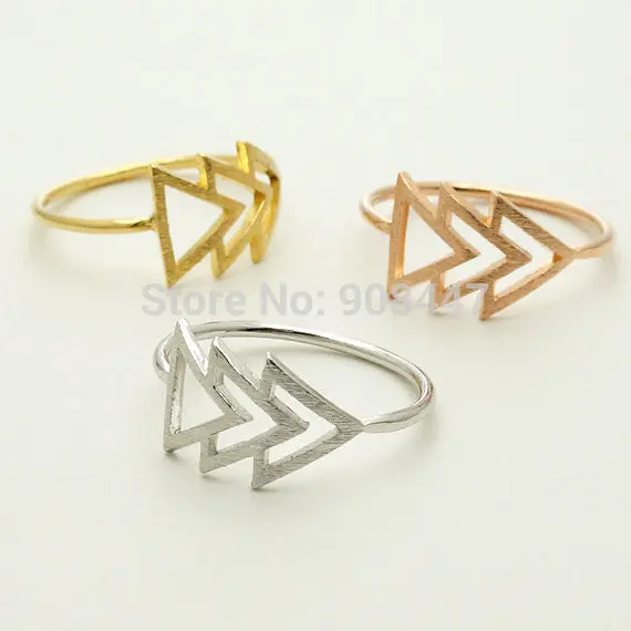 Tri Ce Ring Midi Ring ,Pink Rings Gift Girl Birthday R108 1