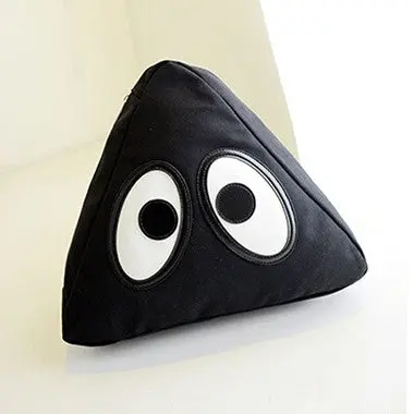 Triangle Rucksack Women's Backpack Canvas School Bag Travel Satchel Shoulder Mochila Feminina 1