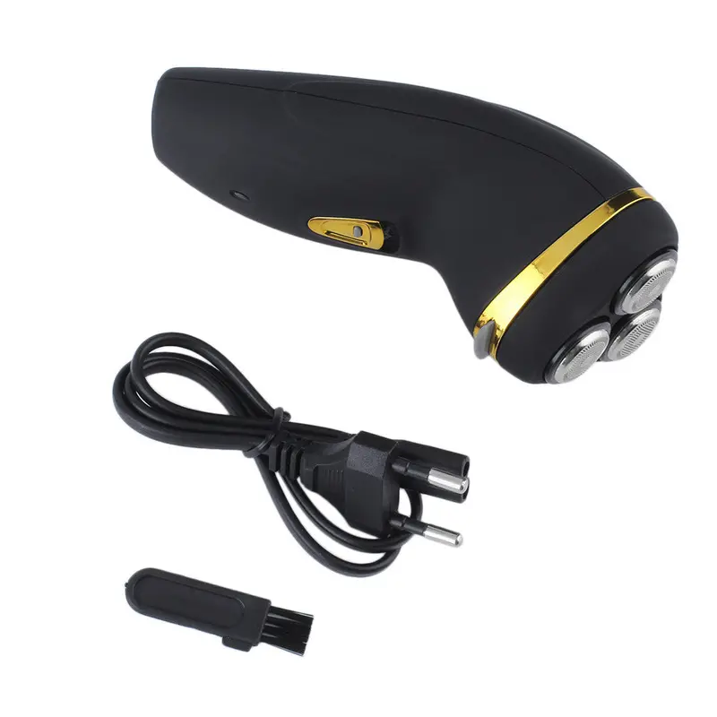 Triple-Head Rechargeablecordless Rotary Electric Shaver Razor Trimmer 2