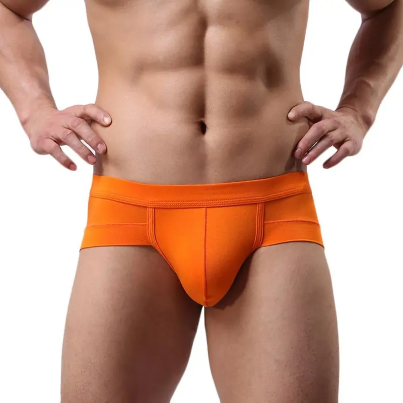Trunks Sexy Men's Underwear Briefs Shorts Bulge Pouch Softunderpants Man Underwear 12