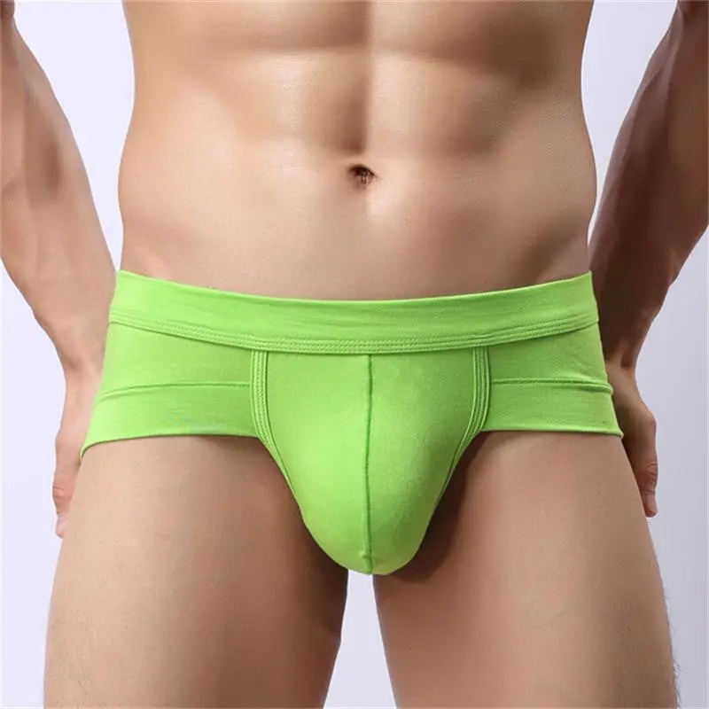 Trunks Sexy Men's Underwear Briefs Shorts Bulge Pouch Softunderpants Man Underwear 13