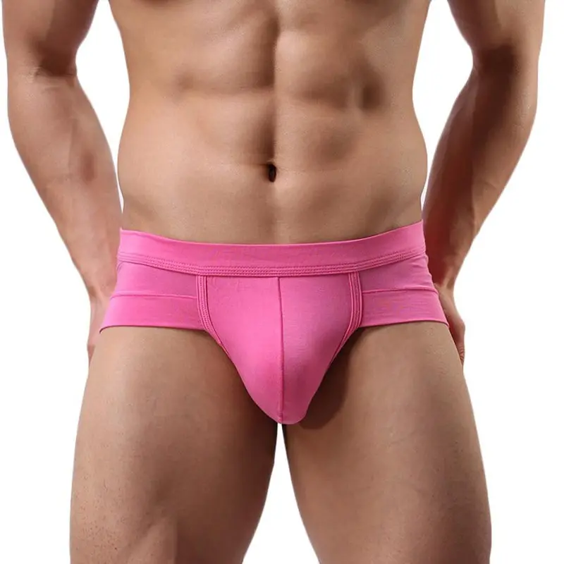 Trunks Sexy Men's Underwear Briefs Shorts Bulge Pouch Softunderpants Man Underwear 14