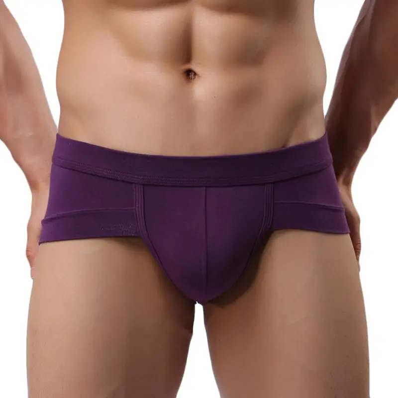 Trunks Sexy Men's Underwear Briefs Shorts Bulge Pouch Softunderpants Man Underwear 16