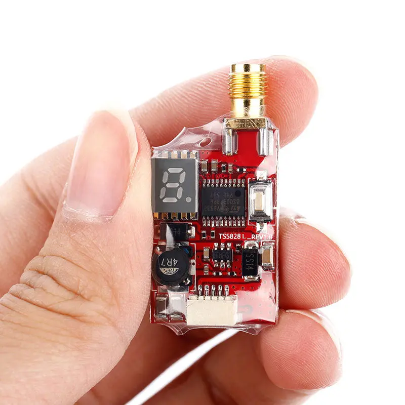 Ts5823l Mini 5.8G 600Mw 40Ch-Channel Digital Display Fpv Image Transmissio 1