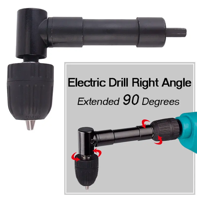 Turn Right Angle Bend Screwdriver To Heavy Duty Right Angle Drill Electric Tool 88001 1