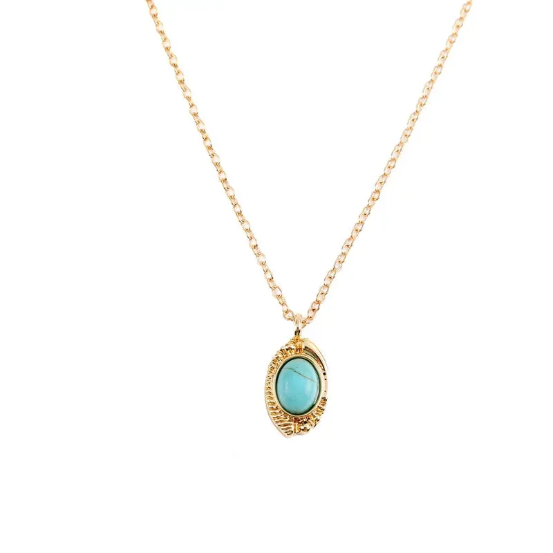 Turquoise Necklace Bead Pendants Necklaces Party Gift Birthday N160 1