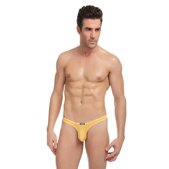 Ultra-Thin Stretch Thong Set – Five-Color Pack of Lightweight, Seamless Triangle Briefs