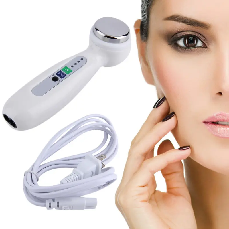 Ultrasonic Facial Cleaner Massager Skin Care Body Beauty Machine Ac Cable 1