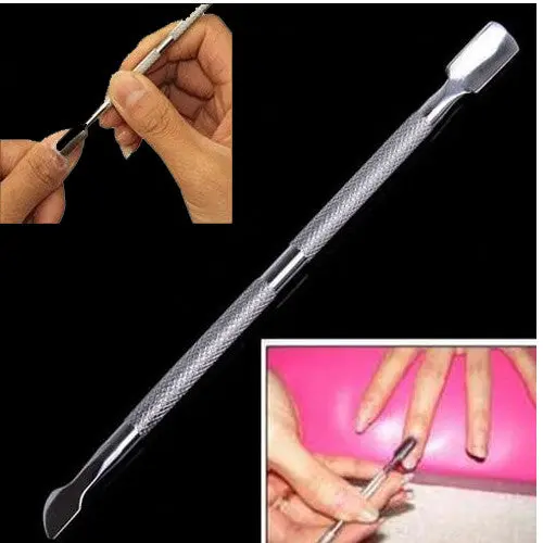 Under Nail Cuticle Or Dirt Cuticle Nail Pusher Spoon Remover Icure Pedicure Cleaning 1