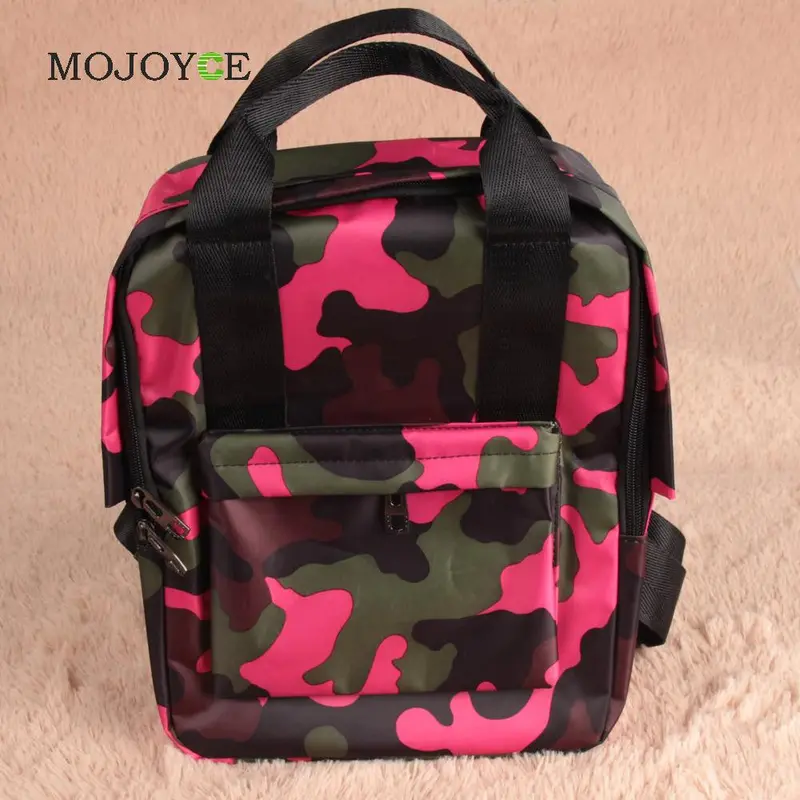 Unisex Daypacks Canvas Backpack Camouflage School Bags For Teenager Girls Travel Women Bag Rucksack Mochila Schoolbag 2