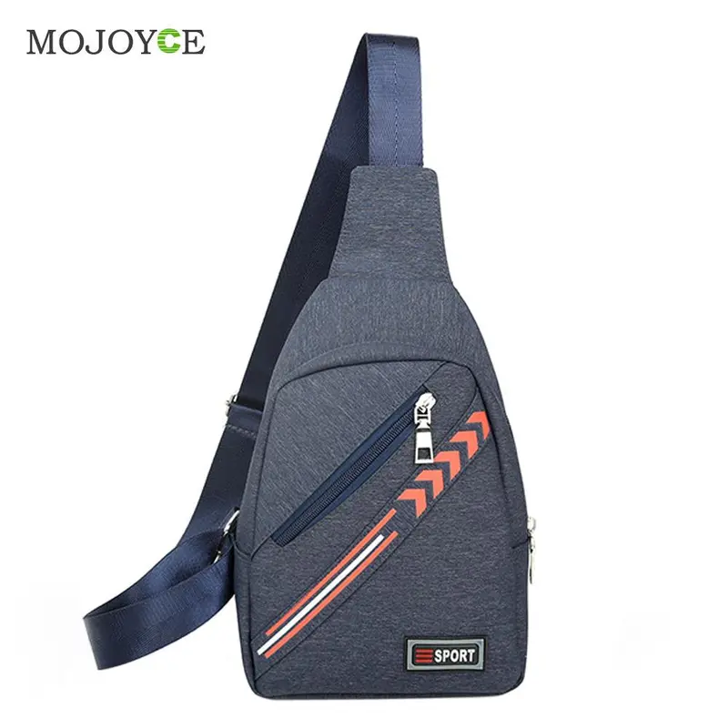 Unisex Fashion Men Women Messenger Bags Cross Body Shoulder Chest Bags Casual Travel Hiking Nylon Chest Bag 2