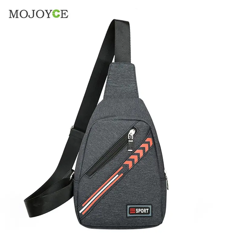 Unisex Fashion Men Women Messenger Bags Cross Body Shoulder Chest Bags Casual Travel Hiking Nylon Chest Bag 3