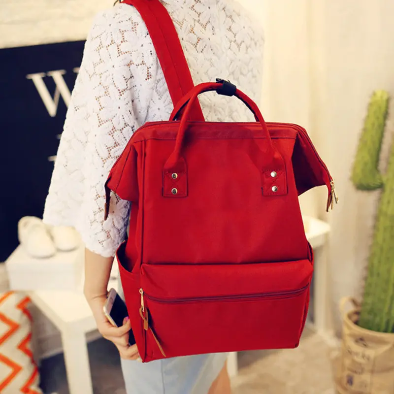 Unisex Satchel Backpacks Canvas School Bags For Women Girls Large Capacity Travel Backpack Bolsas Mochilas Femininas1stl 4