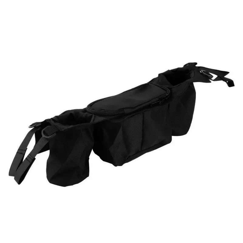 Universal Baby Stroller Bag Organizer Baby Carriage Pram Baby Cup Holder Oxford Stroller Accessories Cup Bag 9 Colors 1