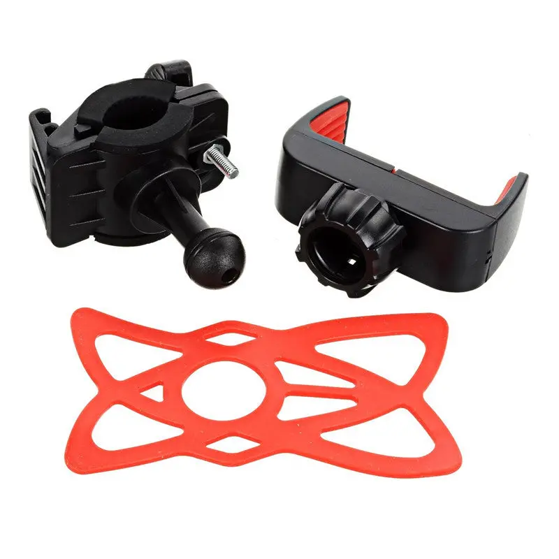 Universal Base Camp Bicycle Bike Handlebar Mount Cell Phone Holder Gps Bracket For Iphone 6 6S 7 Plus For Sumsang 1