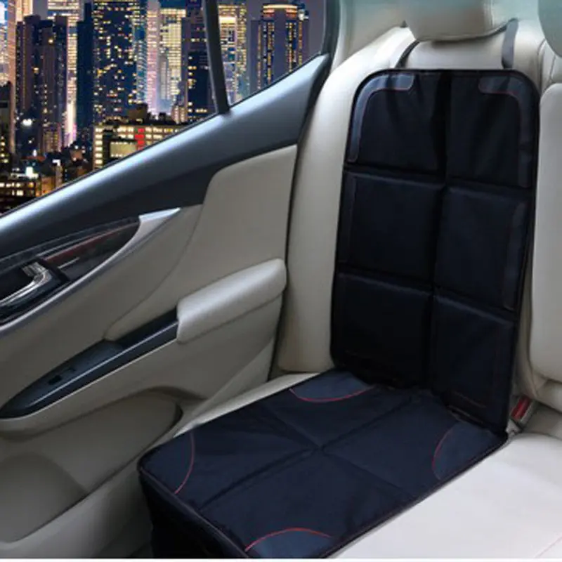 Universal Car Seat Protector Mat Child Baby Car Seat Cover Protector Safety Anti Slip Black Child Seats For Cars 1