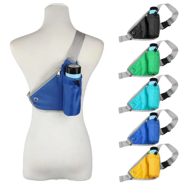 Utility Triangular Waist Bum Belt Bag Water Bottle Pouch Pocket Forward 1