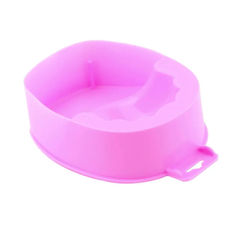 Uv Gel Acrylic Nail Art Tips Hand Soak Bowl Tray Treatt Remover Icure 1