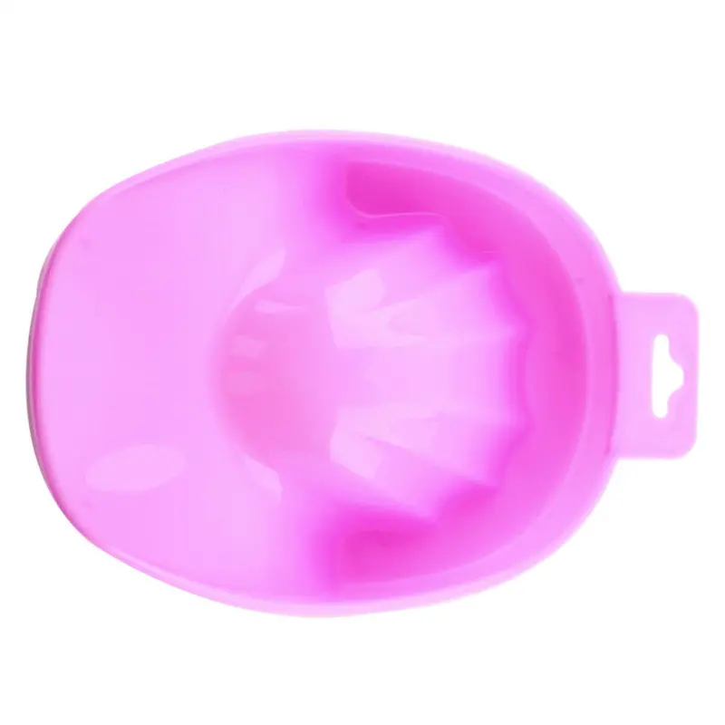 Uv Gel Acrylic Nail Art Tips Hand Soak Bowl Tray Treatt Remover Icure 2