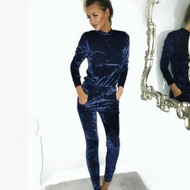 Velvet Bodycon Jumpsuit Women Rompers Sexy Womens Jumpsuits Club Party Jumpsuit Overalls 4