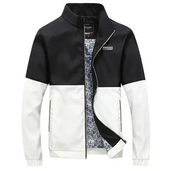 Veste Homme Zipper Jackets Jaqueta Masculina Coats Outwear Casual Slim Fit Large Size Jackets 1