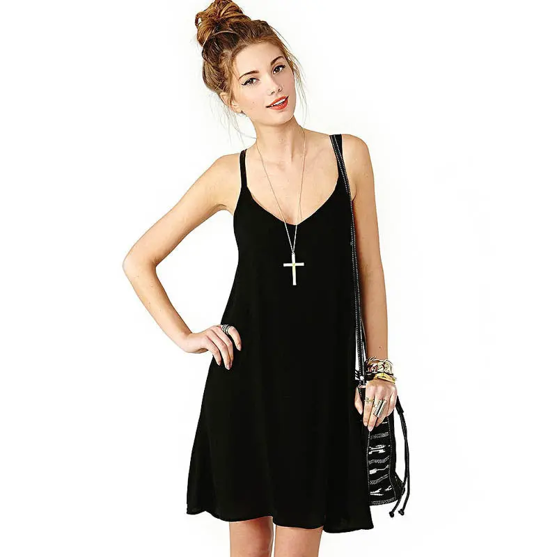 Vestido De Festa Women Elegant Off The Shoulder Cross Backless Black Dress Feida 1