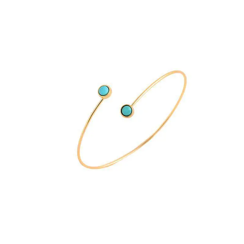 Vintage Bangle Turquoise Bracelet Bangles Bead Bangles G061 1