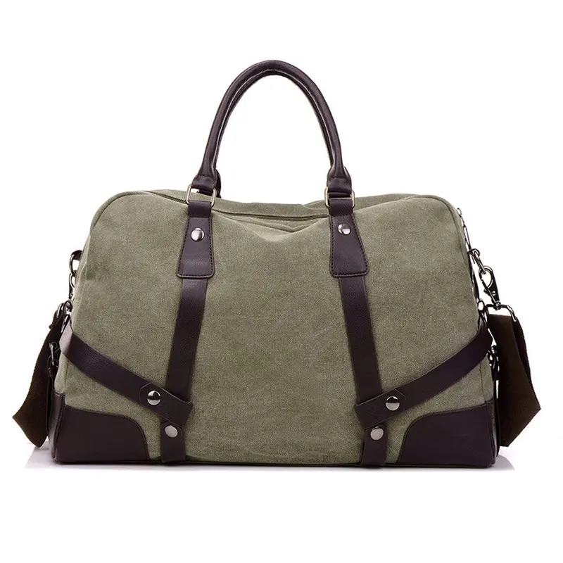 Vintage Canvas Zipper Large Tote Women Messenger Bags Hbags Designer Crossbody Shoulder Bag Clutch Bolsos Mujer 1