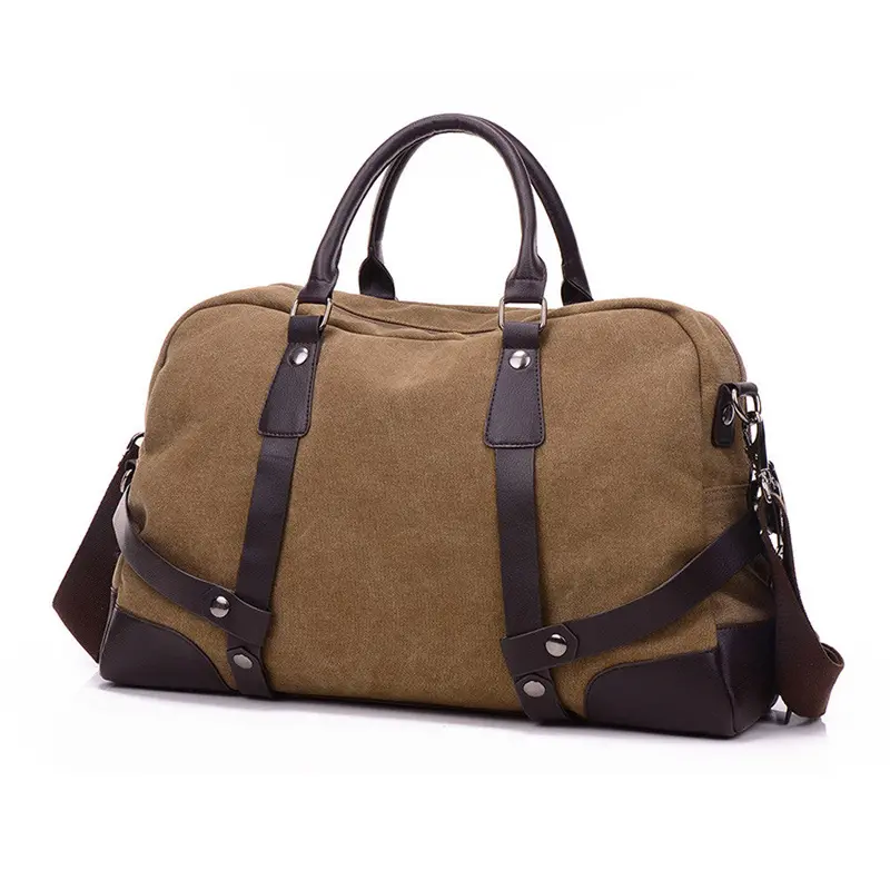 Vintage Canvas Zipper Large Tote Women Messenger Bags Hbags Designer Crossbody Shoulder Bag Clutch Bolsos Mujer 3