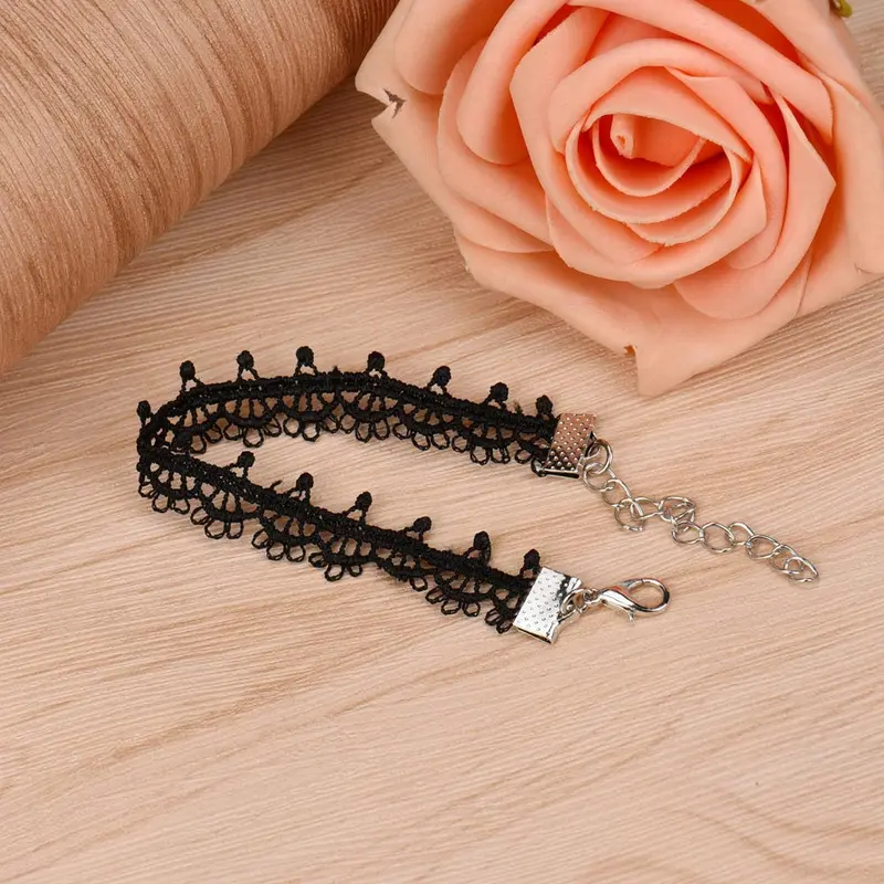 Vintage Collier Black Lace Choker Necklace Colar Feminino Tattoo Collaresfor Women Feida 1