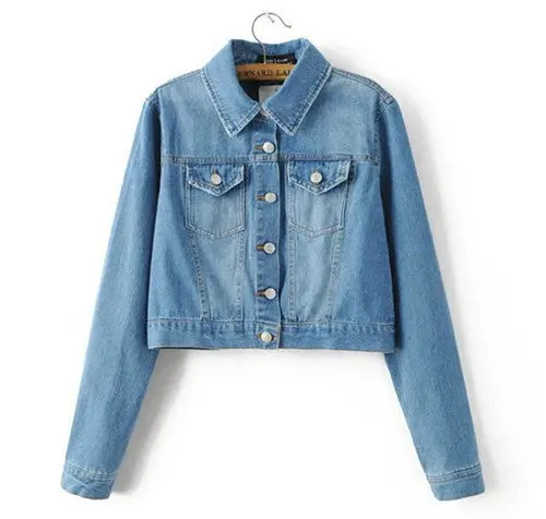 Vintage Embroidery Rose Flower Embroidery Denim Jacket Women Single Buttons Bomber Jacket Coat Femme Jean Outerwear 1