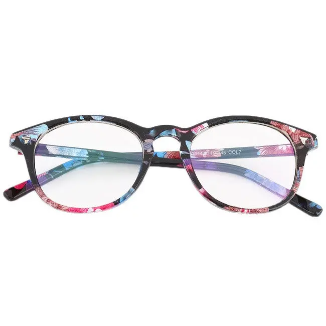 Vintage Eyeglass Frame Len Coating Radiation Spectacle 2